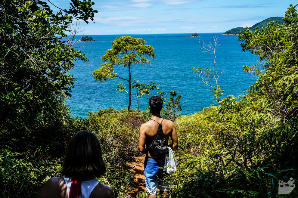 Paisagem da expedição Trilha 7 Praias
