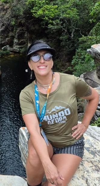 Fabiana Brum, fundadora da Mundo Afora Expedições