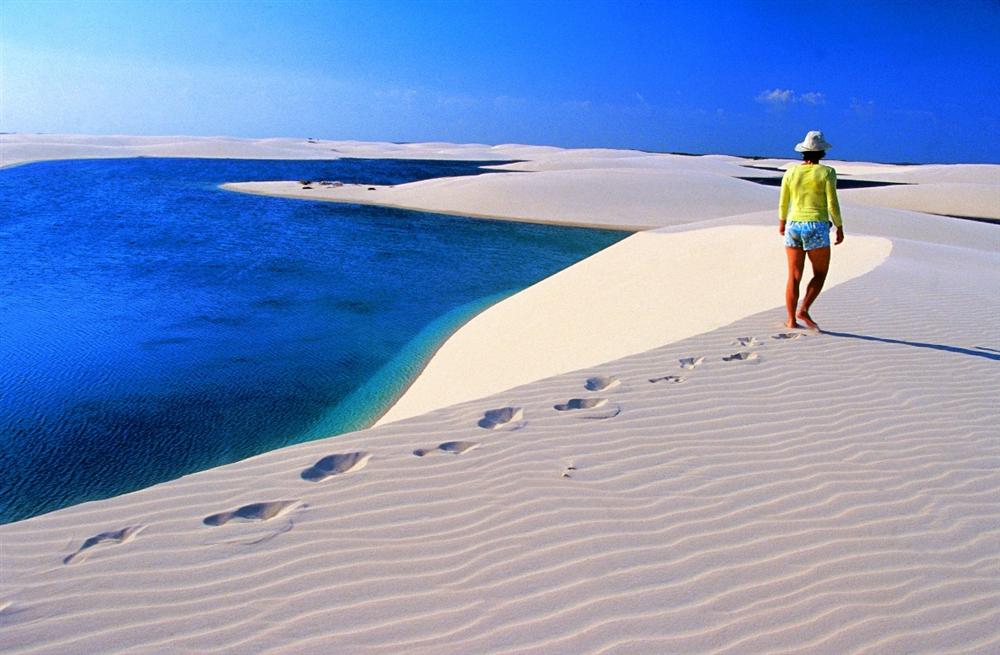 Paisagem da expedição Lençóis Maranhenses