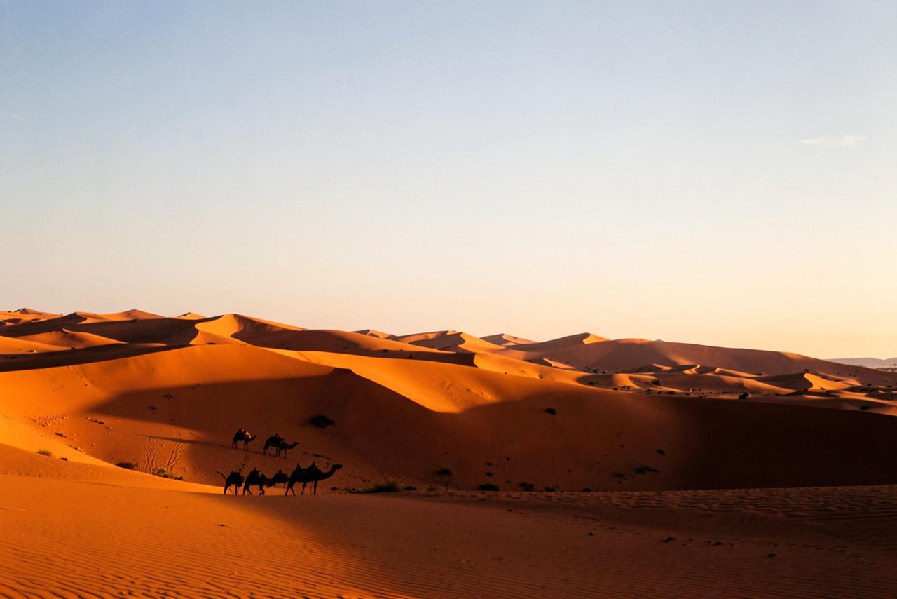 Paisagem da expedição Marrocos