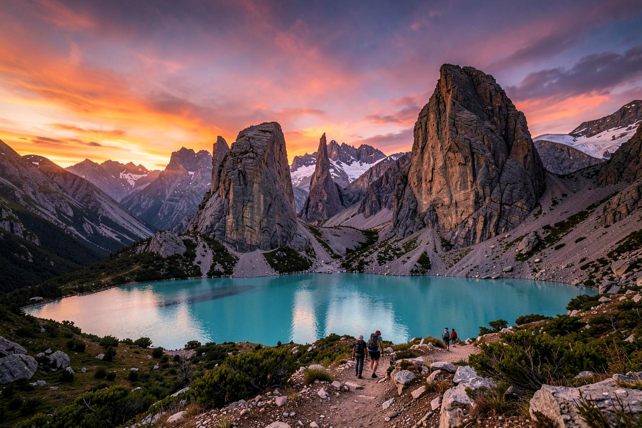 Paisagem da expedição Bariloche